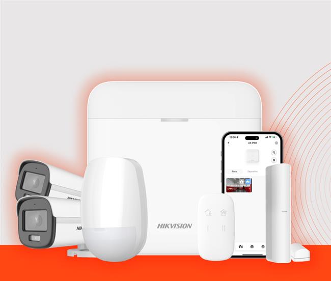 Kit Alarma Comercio HikVision + Cámaras Monitoreadas 